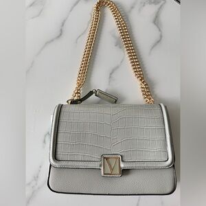 Victoria Secret Pastel Green Crocs Shoulder Bag